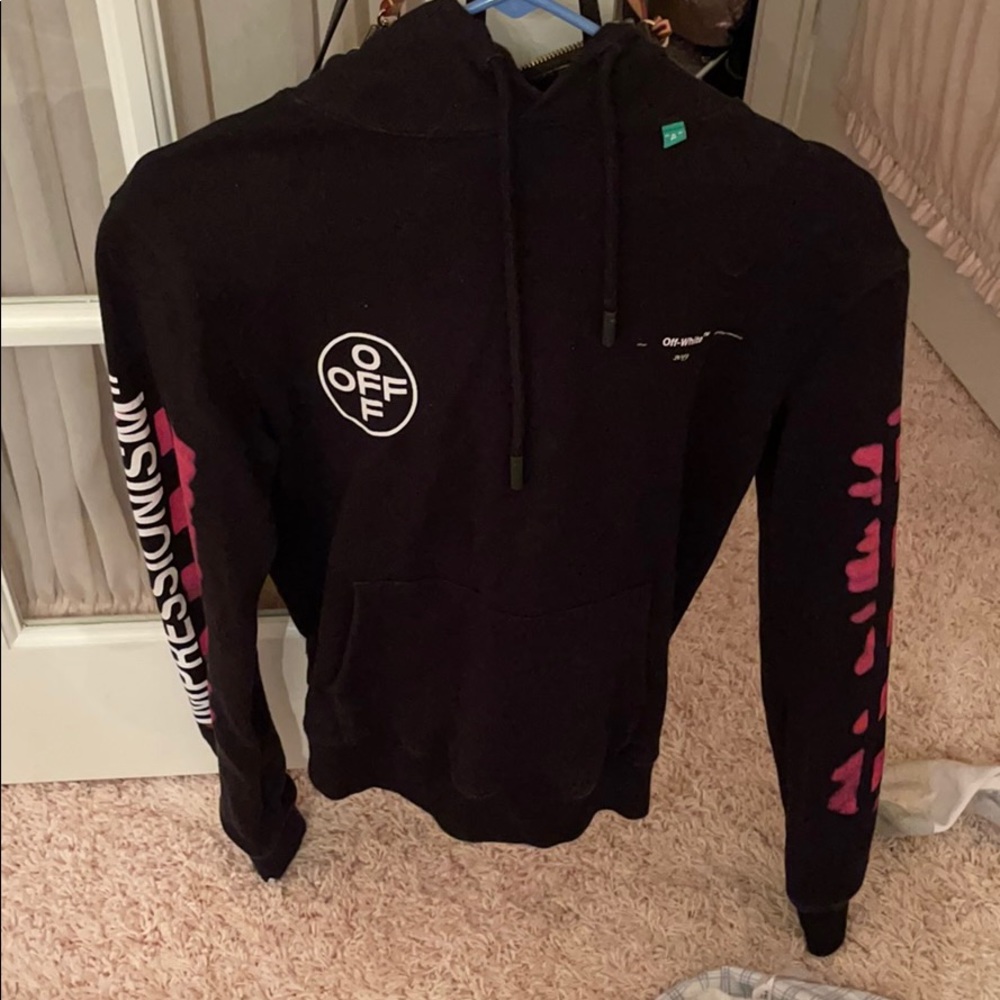 Authentic Off White pullover hoodie